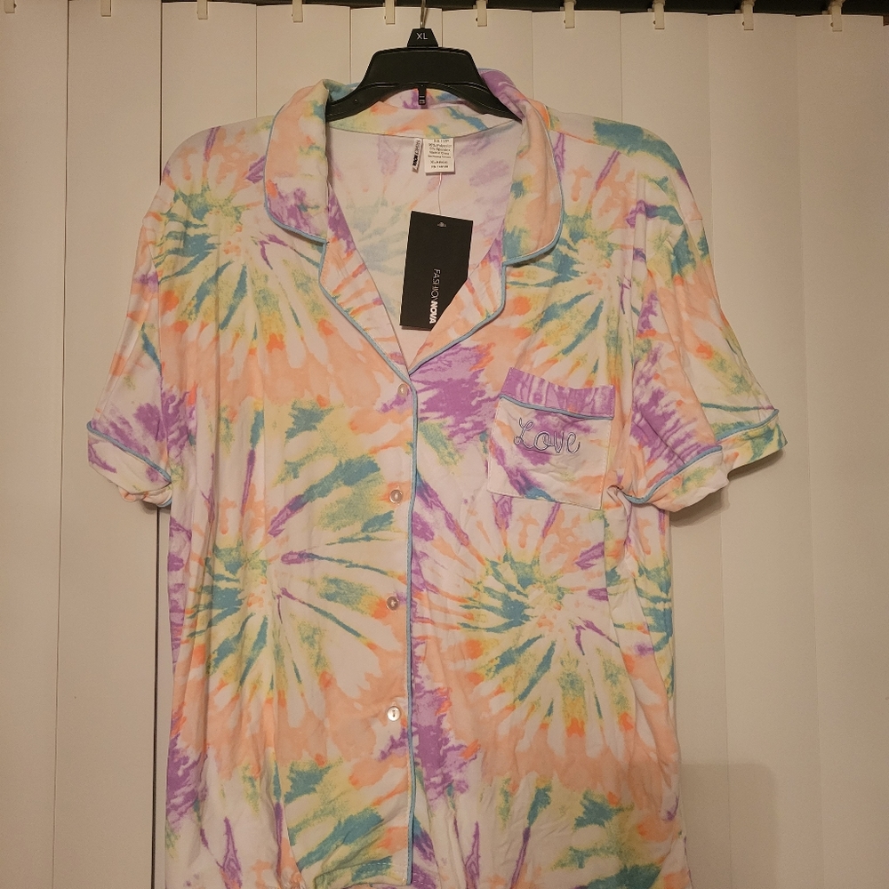 Fashion Nova Comfy Pj short set. XL